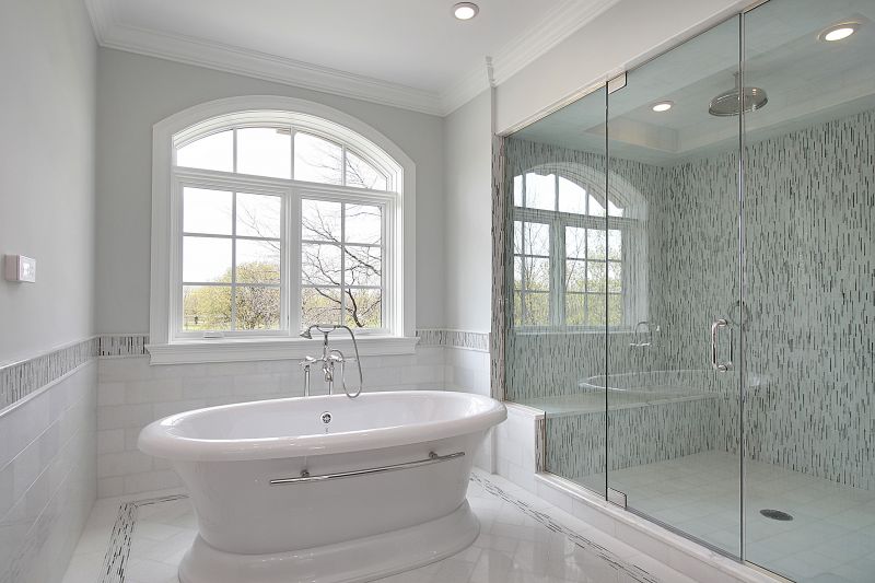 Glass Panel Bathtub